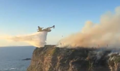 Ancora un devastante incendio sull&rsquo;isola di Ponza
