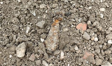 Castelforte, rimossa e fatta brillare la bomba da mortaio trovata in via Pozzillo