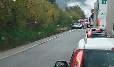 Brutto incidente stradale sulla Monti Lepini