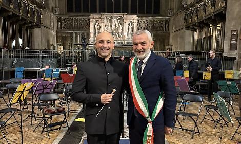 Le note che legano Cori a Londra: il sindaco De Lillis al concerto del maestro Claudio Di Meo