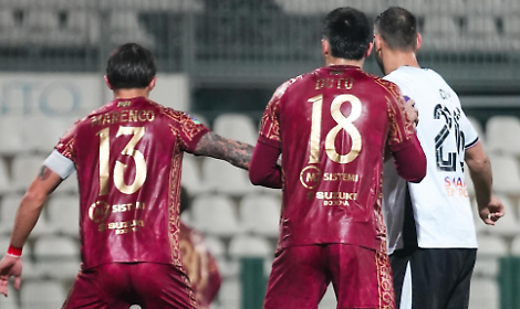 Latina in semifinale grazie ad una rete di Ekuban