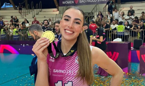 Aprilia, Giulia Mancini sul tetto del mondo con Scandicci