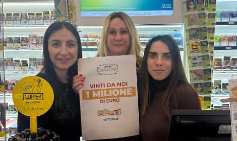 La fortuna bacia Latina: vinto 1 milione di euro al "Tabacchi al Tribunale"