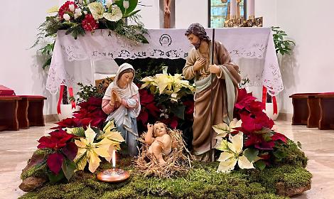 Presepe distrutto a Sezze Scalo con un petardo: esplosione davanti alla chiesa di San Carlo da Sezze