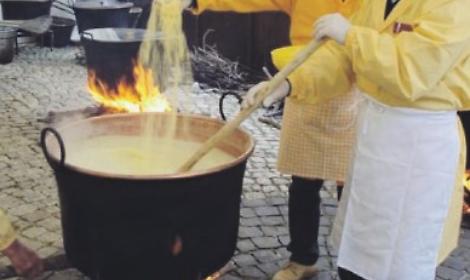 Sagra della polenta, regina d'inverno
