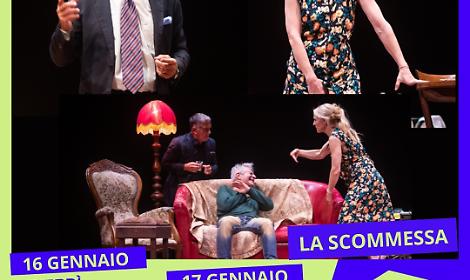 La scommessa sul filo dei sentimenti: prima commedia dell'anno al teatro Moderno