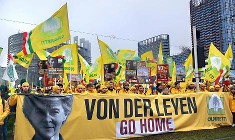 Coldiretti in piazza a Strasburgo: &ldquo;Stop alle importazioni sleali"