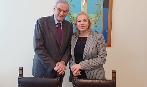 Centenario, primo incontro istituzionale tra il sindaco Celentano e il presidente Zaccheo