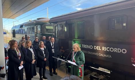 Esodo e foibe, viaggio nella storia sul Treno del Ricordo