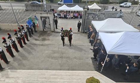 Cerimonia per il Brigadiere Di Florio nel 50&deg; anniversario della scomparsa