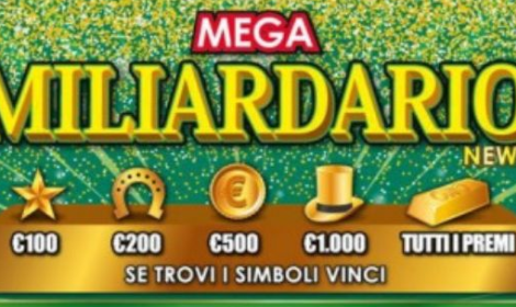 Gratta e Vinci, la fortuna bacia Aprilia: vinti 500mila euro
