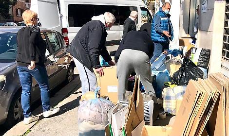 Guerra Ucraina: spedizioni &ldquo;in pausa&rdquo;,   gli aiuti    per &ldquo;sfamare&rdquo; i profughi