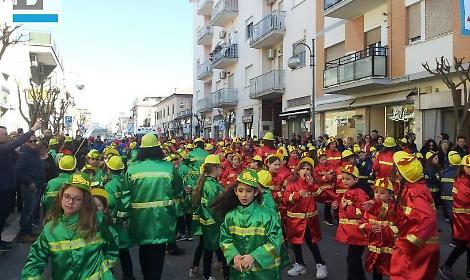 Maltempo, annullata la prima sfilata del Carnevale Apriliano
