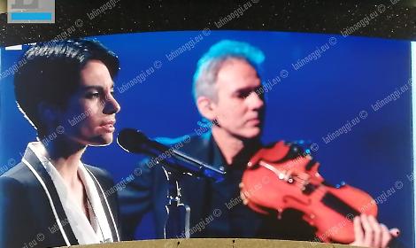 Giordana Angi canta Mia Martini a Sanremo e fa commuovere l'Ariston
