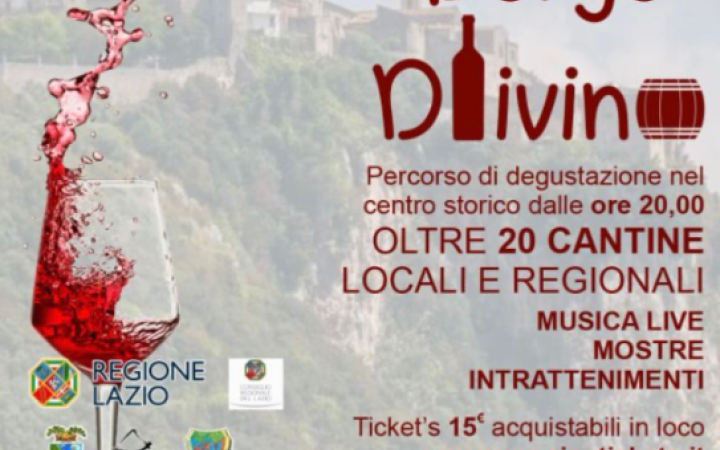 Borgo DiVino, a Norma degustazioni e intrattenimento