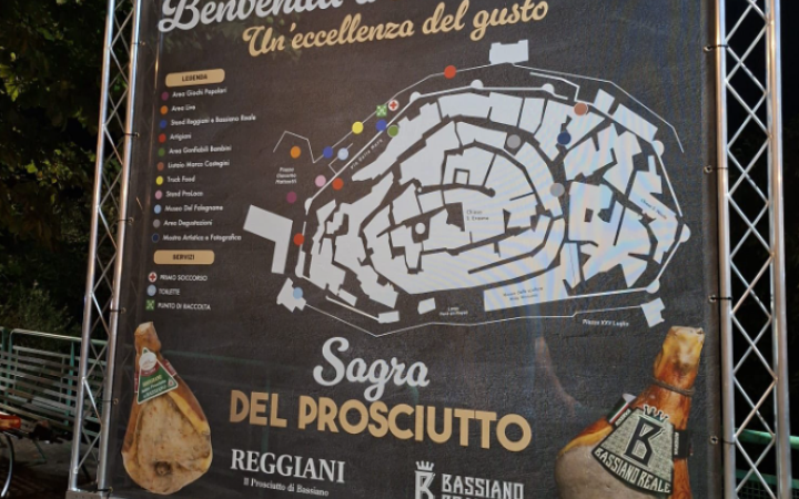 Si apre a Bassiano la sagra del prosciutto