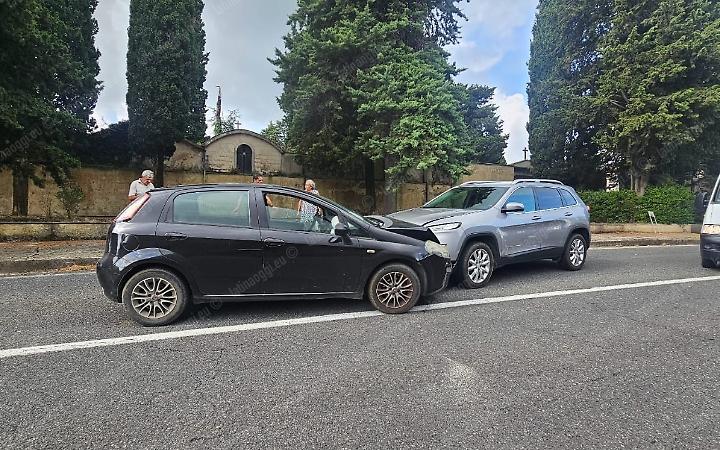 Evita un cinghiale ma invade l&rsquo;altra corsia, scontro inevitabile tra auto