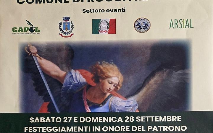 Rocca Massima celebra il santo patrono questo weekend