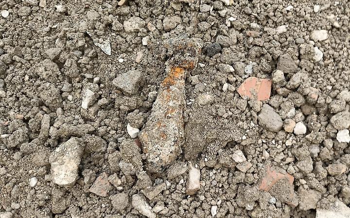 Castelforte, rimossa e fatta brillare la bomba da mortaio trovata in via Pozzillo