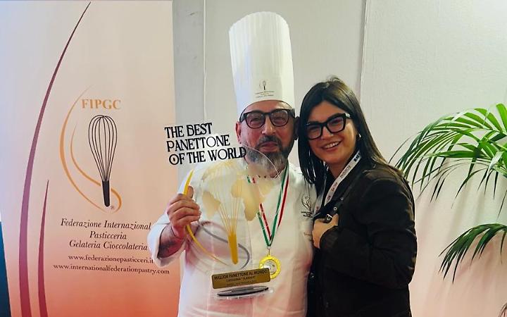 Il miglior panettone classico del mondo &egrave; della pasticceria La Salernitana