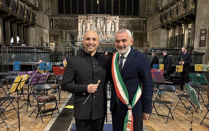 Le note che legano Cori a Londra: il sindaco De Lillis al concerto del maestro Claudio Di Meo