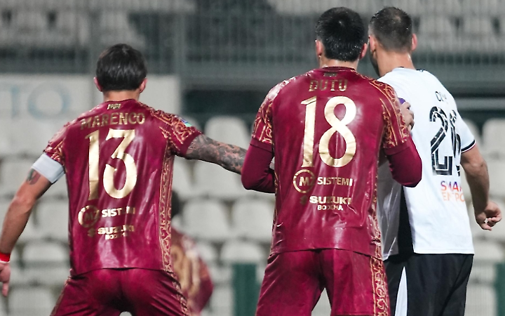 Latina in semifinale grazie ad una rete di Ekuban