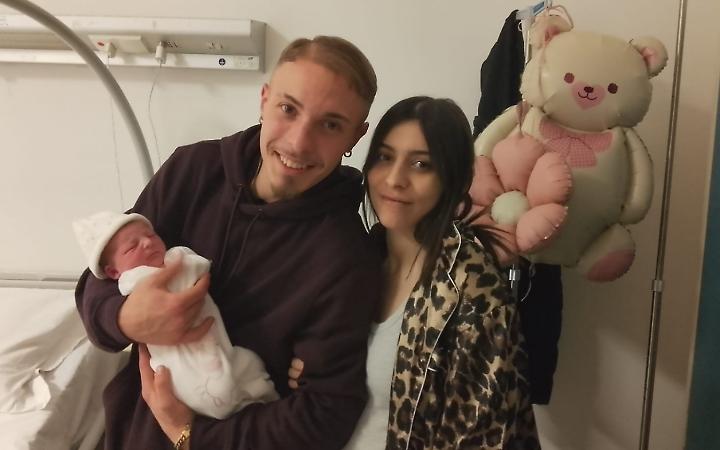 La prima nata dell'anno al Goretti &egrave; Cecilia