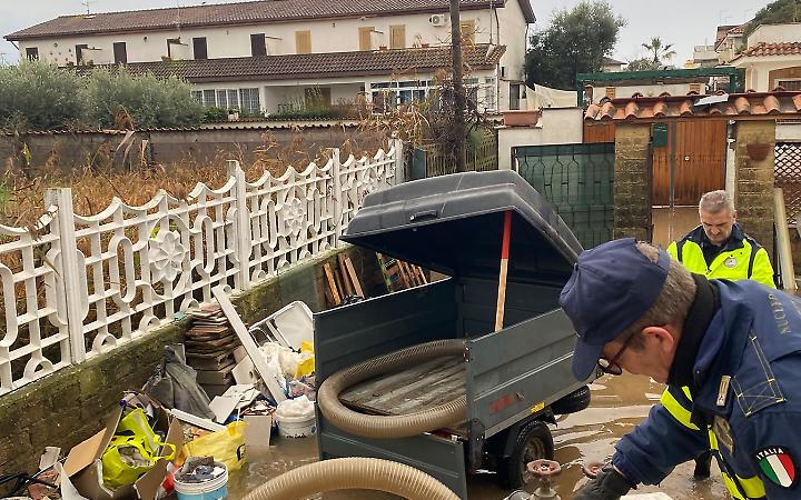 Maltempo sul litorale, giornata di emergenze tra Ardea, Anzio e Nettuno