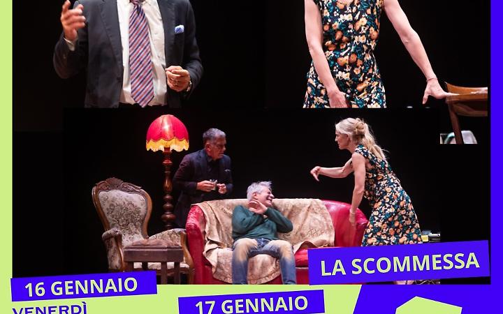 La scommessa sul filo dei sentimenti: prima commedia dell'anno al teatro Moderno