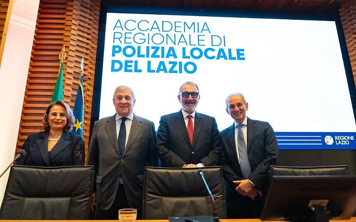 Lazio, nasce l&rsquo;Accademia di Polizia Locale: presentato il programma formativo