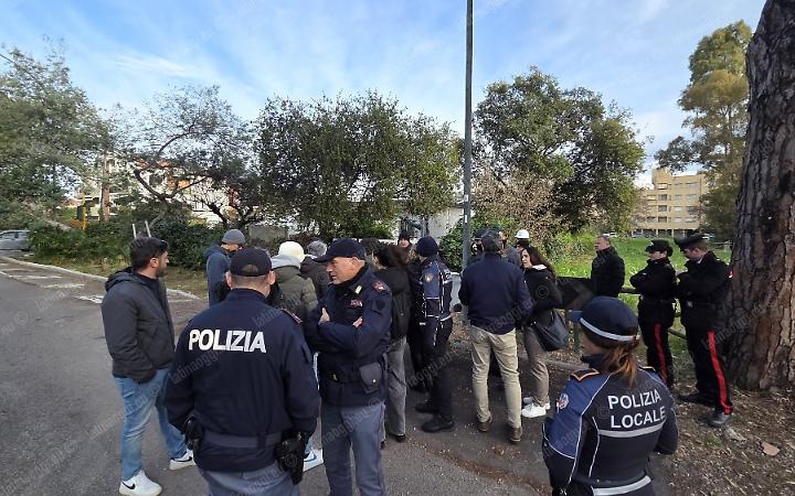 Sgomberata la casa di viale Le Corbusier, espropriati in albergo