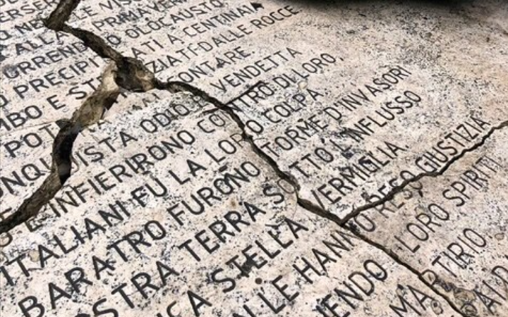 Vandalizzata la targa ai Martiri delle Foibe