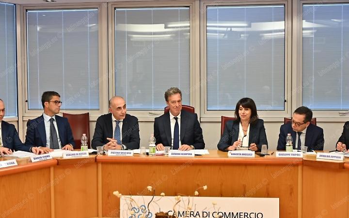 Giovanni Acampora confermato presidente della Camera di Commercio