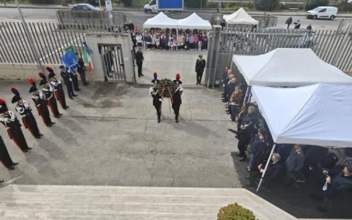 Cerimonia per il Brigadiere Di Florio nel 50&deg; anniversario della scomparsa