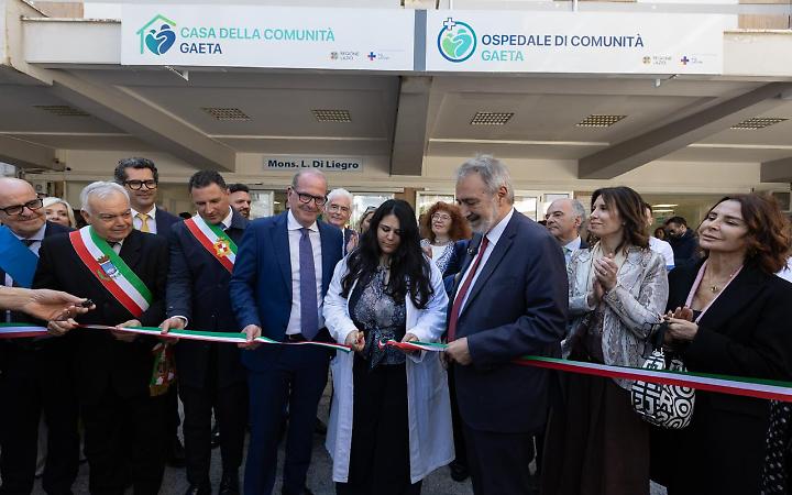 Inaugurate le nuove Case della Comunit&agrave; di Gaeta e Formia e il primo ospedale di comunit&agrave;