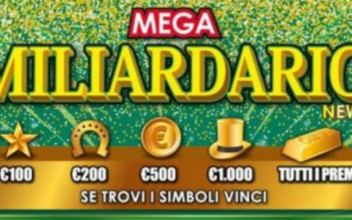 Gratta e Vinci, la fortuna bacia Aprilia: vinti 500mila euro