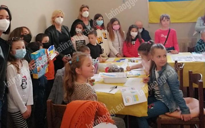 Sorrisi per la pace,  la festa dei sogni per i bimbi ucraini