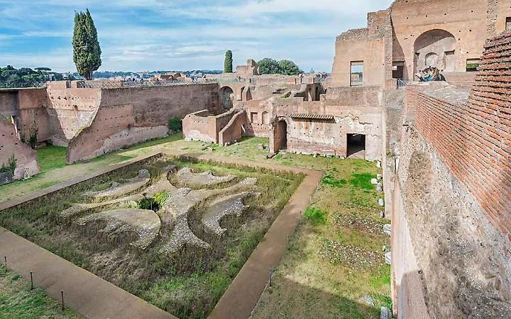 Lago di Sabaudia e Villa Domiziano