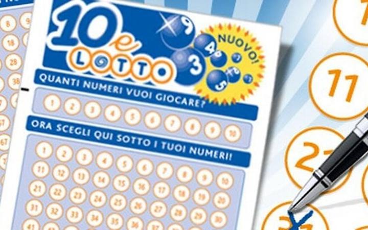 10eLotto, colpo da 50mila euro a Minturno